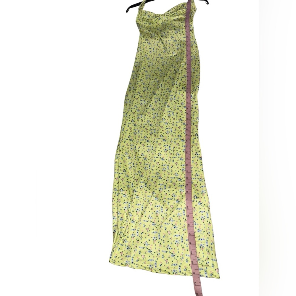 Floral Yellow Maxi Dress Size Medium - Picture 7 of 9